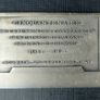 French Savings Bank Commerative Plaque Image 2