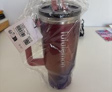 Never used Lululemon 40oz Insulated Tumbler