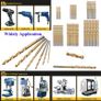 60PCS HSS Shank Twist Drill Bit Set Titanium Coated 1/1.5/2/2.5/3/3.5mm High Speed Steel Twist Drill Bits Tools for Wood Plastic and Aluminum (FREE POSTAGE) Image 4