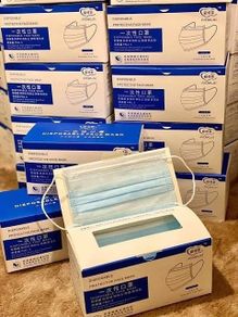 3 layer disposable face mask (50 pcs with authenticity seal and certificate)