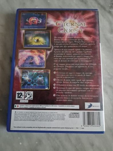 Eternal Quest PlayStation2 Ps2 Games Original