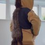 Vintage Carhartt Jacket with Real Fox Fur Hide Witch Forest Cosplay Image 6