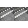 Linear Shower Drain 2 pcs Line 1030x140 mm Stainless Steel Image 9