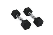 7 kg Hex Rubber Dumbells Pair