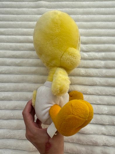 Vintage 2001 Tweety Pie Warner Bros Studio Store approx. 12" Plush Toy Looney Tunes Used Dirty Please see pictures
