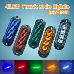 Set of 10 12/24V Truck Side  Lights with 4 LEDS