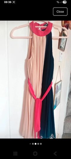 warehouse spotlight colour block dress