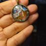 Vintage Necklace Jesus Praying in the Garden of Gethsemane. Image 5