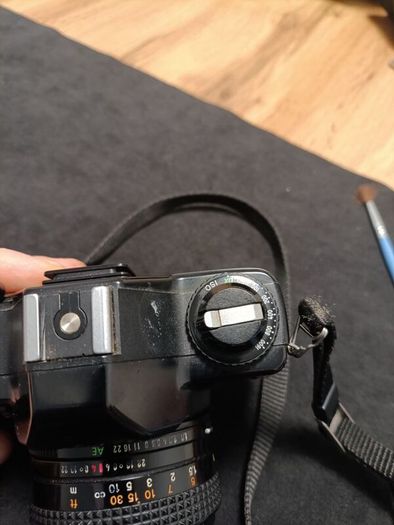 Vintage KONICA TC X DX 35mm Film Camera Hexanon ar 50mm F1.8 Lens Made in Japan