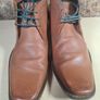 Mens Ted Baker Ashcroft Tan Leather  Boots Chukka Square Toe Size Uk 10 Eu 44 Image 3