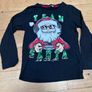 Boys Santa long sleeve top Image 2