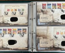 Collection of  78 UK First Day Cover stamps 2007 to 2009 in album