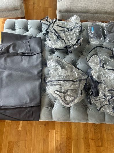 UPPAbaby Vista (2018) Complete Double Buggy Setup (Soft Grey / Gregory)