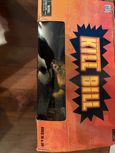 Neca 18" Kill Bill The Bride Motion Activated Sound Figure Boxed