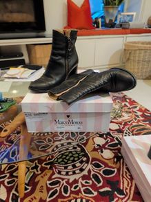 Marco Moreo Black Ankle Boots