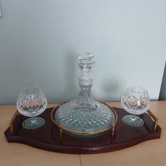 crystal brandy decanter