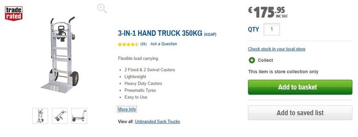 3-in-One Hand Truck