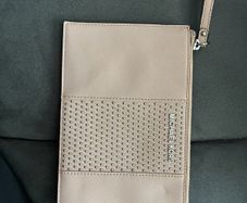 Michael Kors blush clutch bag