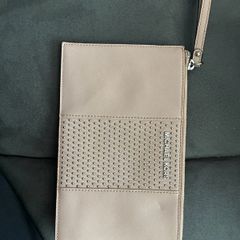 Michael Kors blush clutch bag