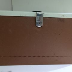 Vintage Metal File Box