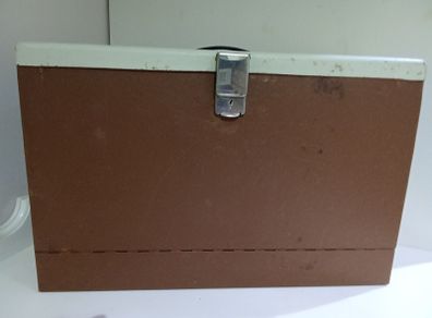 Vintage Metal File Box