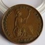 1831 Farthing king william IV british copper Image 2