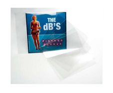 25 x BLAKE SLEEVES! 7 Inch 45RPM Singles Vinyl Record Covers Crystal CLEAR plastic Outer sleeves - NO FLAP SEAL