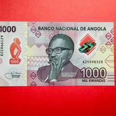 Angola. 1000  Kwanzas . 2023  Pick  162b  Polymer / Plastic ( Uncirculated )