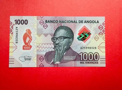 Angola. 1000  Kwanzas . 2023  Pick  162b  Polymer / Plastic ( Uncirculated )