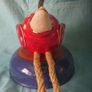 Clay rooster figurine Image 2