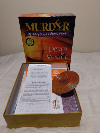 Classic Murder Mystery Party Game - DEATH IN VENICE