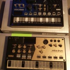 Korg Volca Drum & NuBass with 2 power adapters.