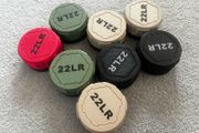 Mini .22LR Ammunition Storage Box Pocket Size Fits 50 Rounds Secure Screw Lid Durable Case For Small Caliber Rounds