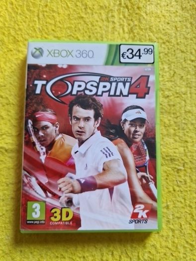 Top Spin 4 2K sports Xbox360 Games Original