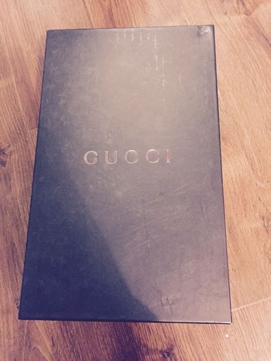 Gucci (boxed) kitten heel slingback size 5