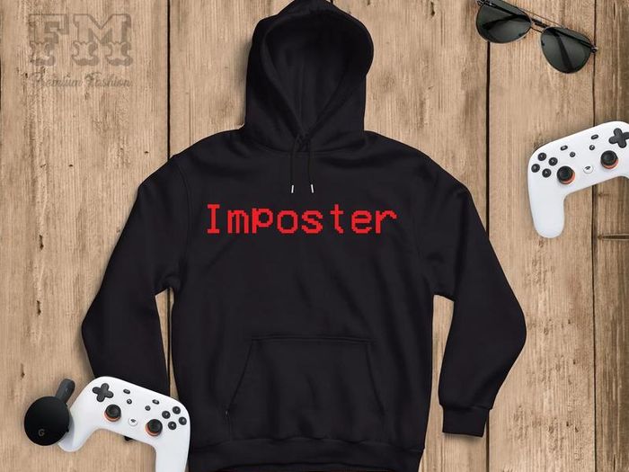 Among Us IMPOSTER Gamer Hoodies, Crewmate Sweatshirt, Imposter Kids Hoodie, Christmas Birthday Gift for Friend