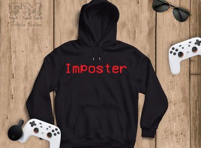 Among Us IMPOSTER Gamer Hoodies, Crewmate Sweatshirt, Imposter Kids Hoodie, Christmas Birthday Gift for Friend