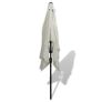 Parasol 200 x 300 cm Sand White Rectangular Image 3