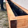 Sleepers Raised Garden Wall Planter Image 2