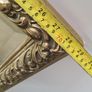 Large Gold Ornate Wall Mirror Approx. 106cm x 71cm Storage Clearance Image 4