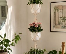 3 pots  hangers pots not included