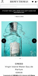 CREED Virgin Island Water 100ml parfum