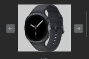 SAMSUNG Galaxy Watch8 BT with Bixby - Graphite, 40 mm