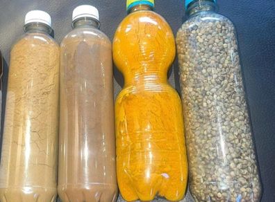 Organic Turmeric ginger hemp seeds 250g superfood