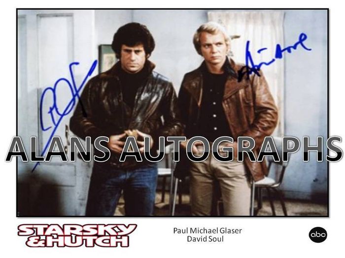 David Soul and Paul Michael Glaser Autographs