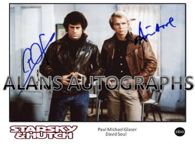 David Soul and Paul Michael Glaser Autographs