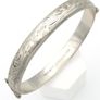 Vintage 1979 Sterling Silver Bangle Image 3