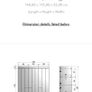 Connect Basic 3 Door 3 Drawer Wardrobe in excellent condition Image 7