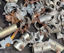 Bag of scaffold fittings