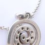 Vintage Celtic Knot Pendant and Necklace length 20" - 5,70g Image 6